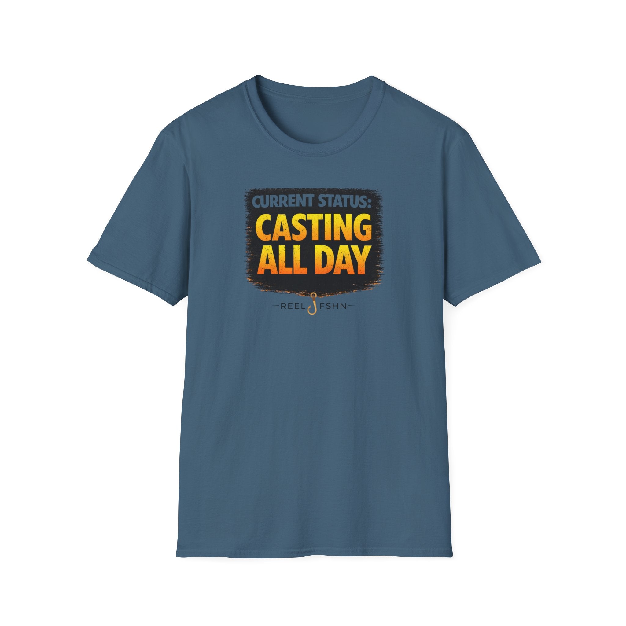 Current Status: Casting All Day T-Shirt