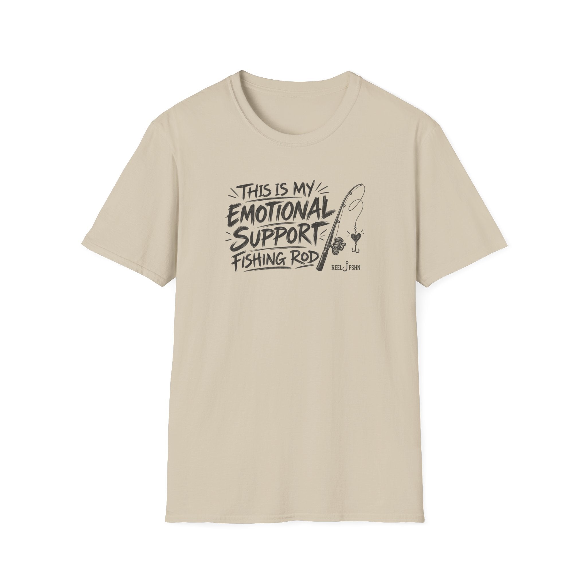 This Is My Emotional Support Fishing Rod T-Shirt
