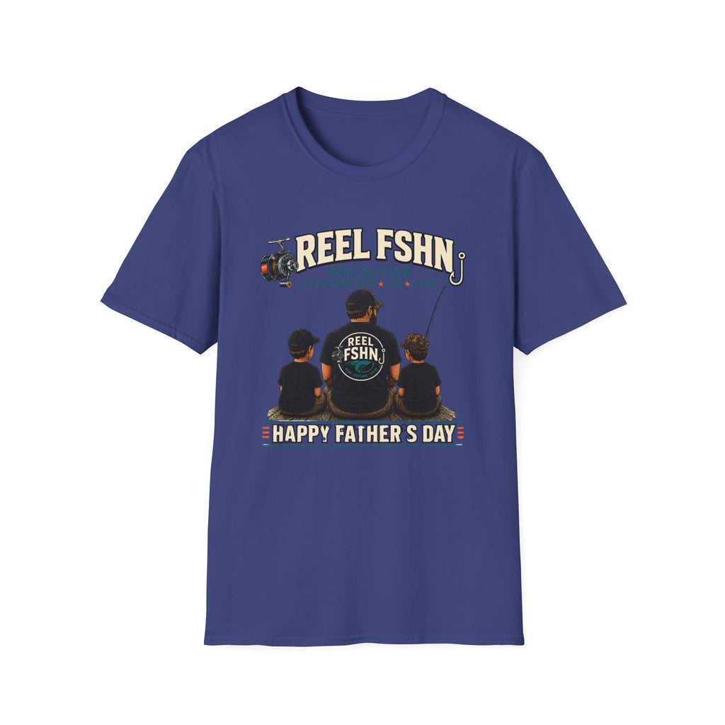 REEL FSHN Happy Father's Day T-Shirt