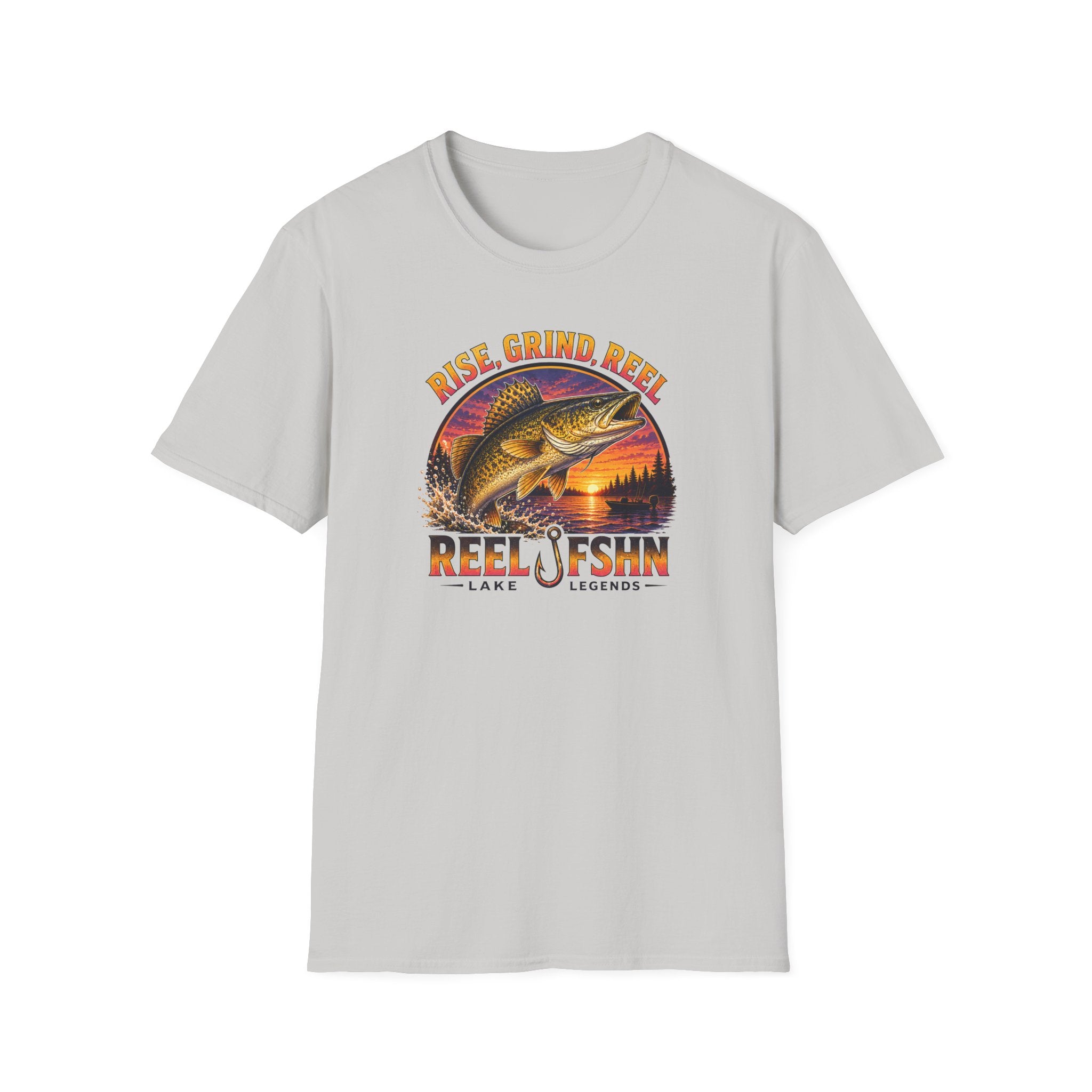 Rise, Grind, REEL T-Shirt