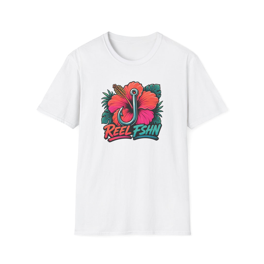 Hibiscus Hook Badge T-Shirt