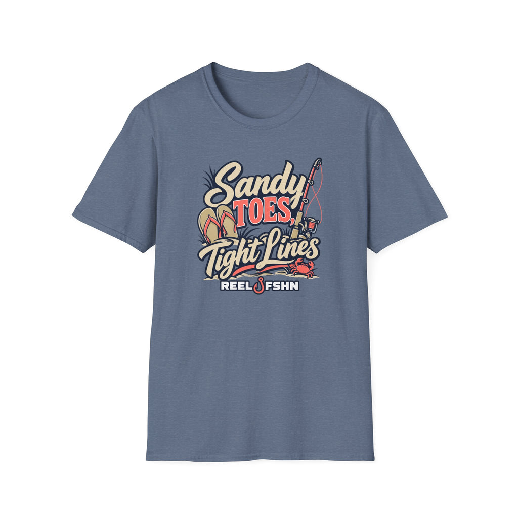 Sandy Toes Tight Lines T-Shirt