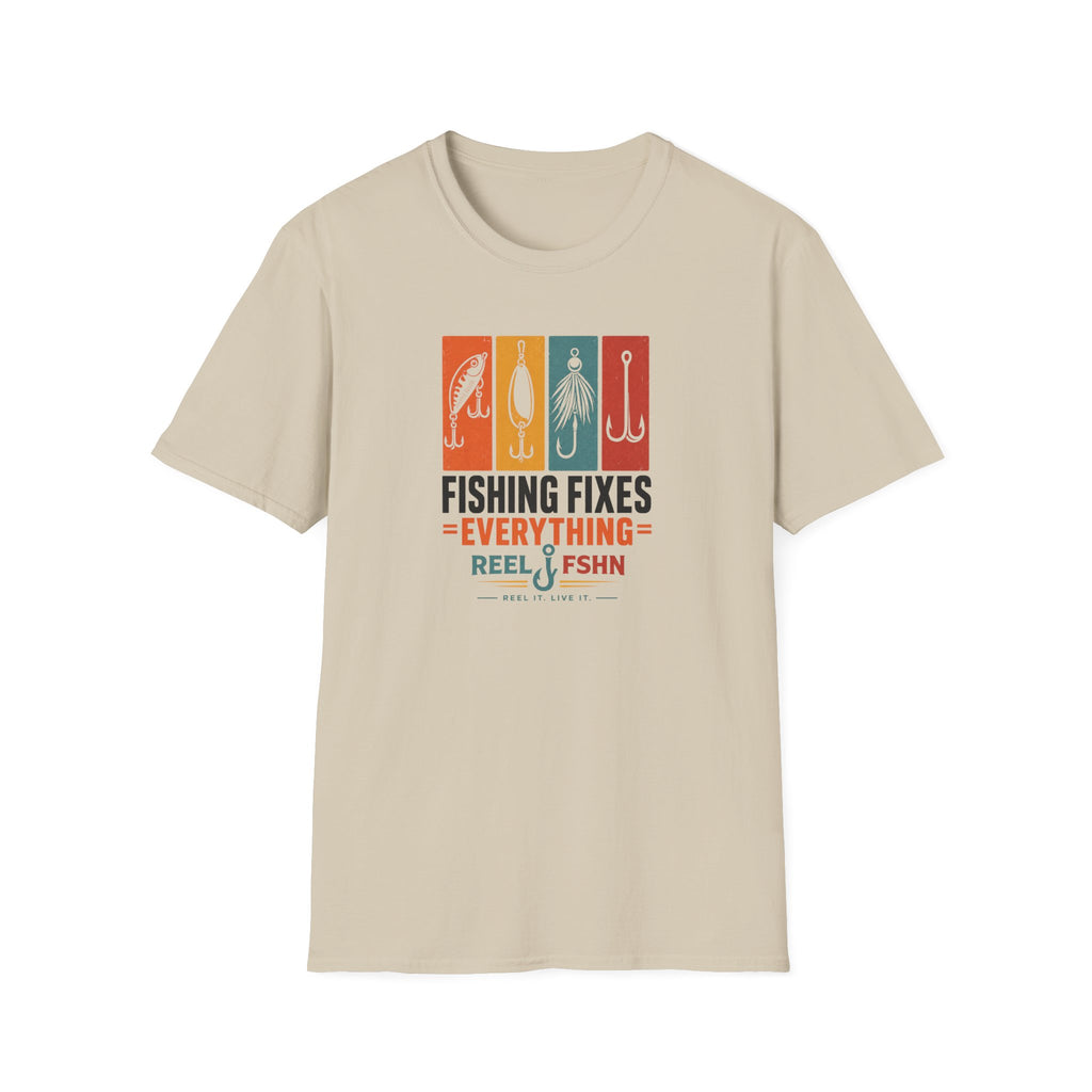 Fishing Fixes Everything T-Shirt