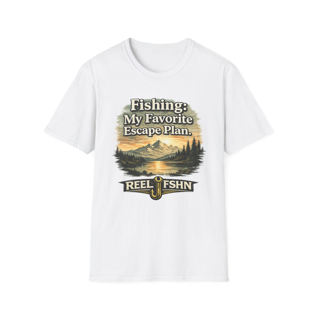 Fishing: My Favorite Escape Plan T-Shirt