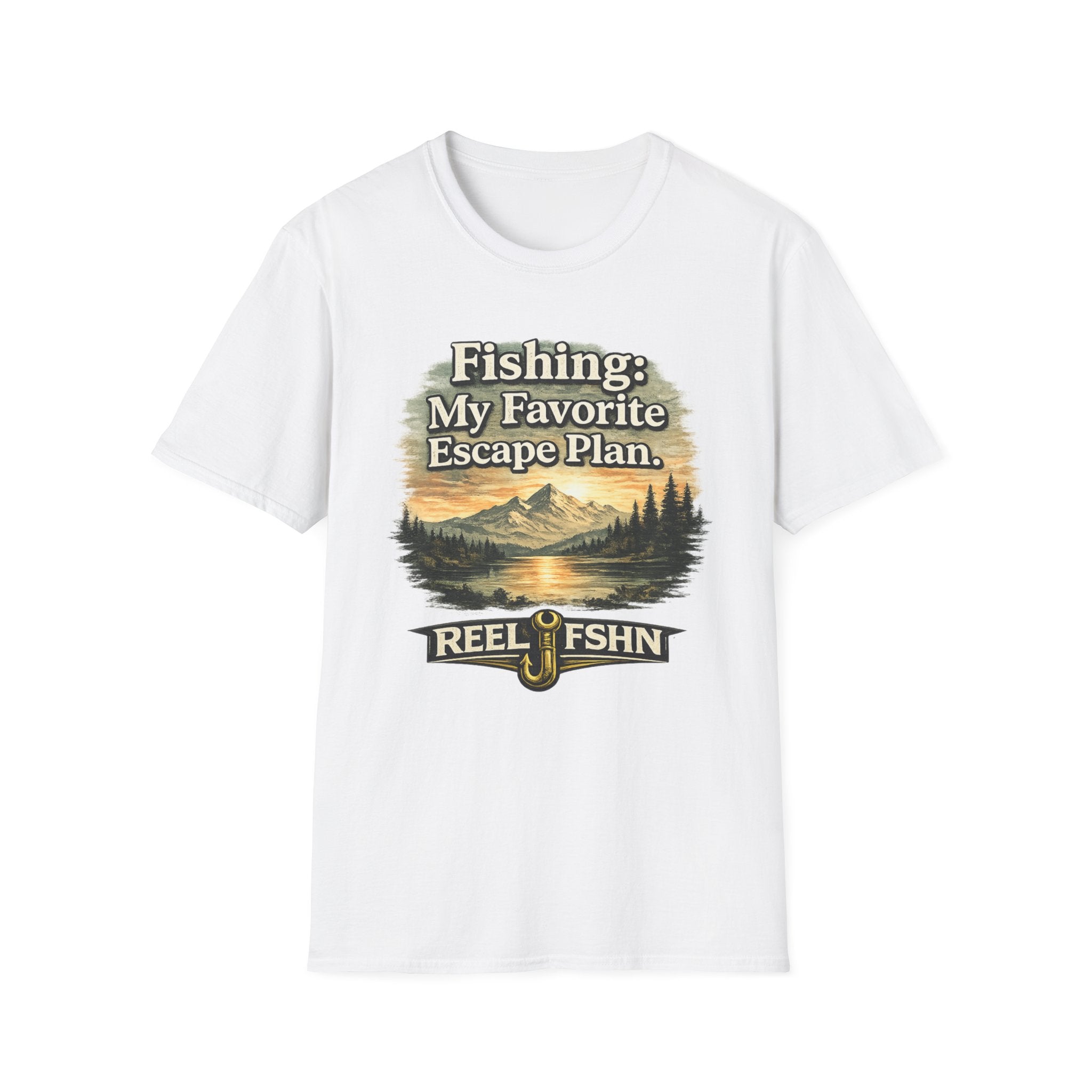 Fishing: My Favorite Escape Plan T-Shirt