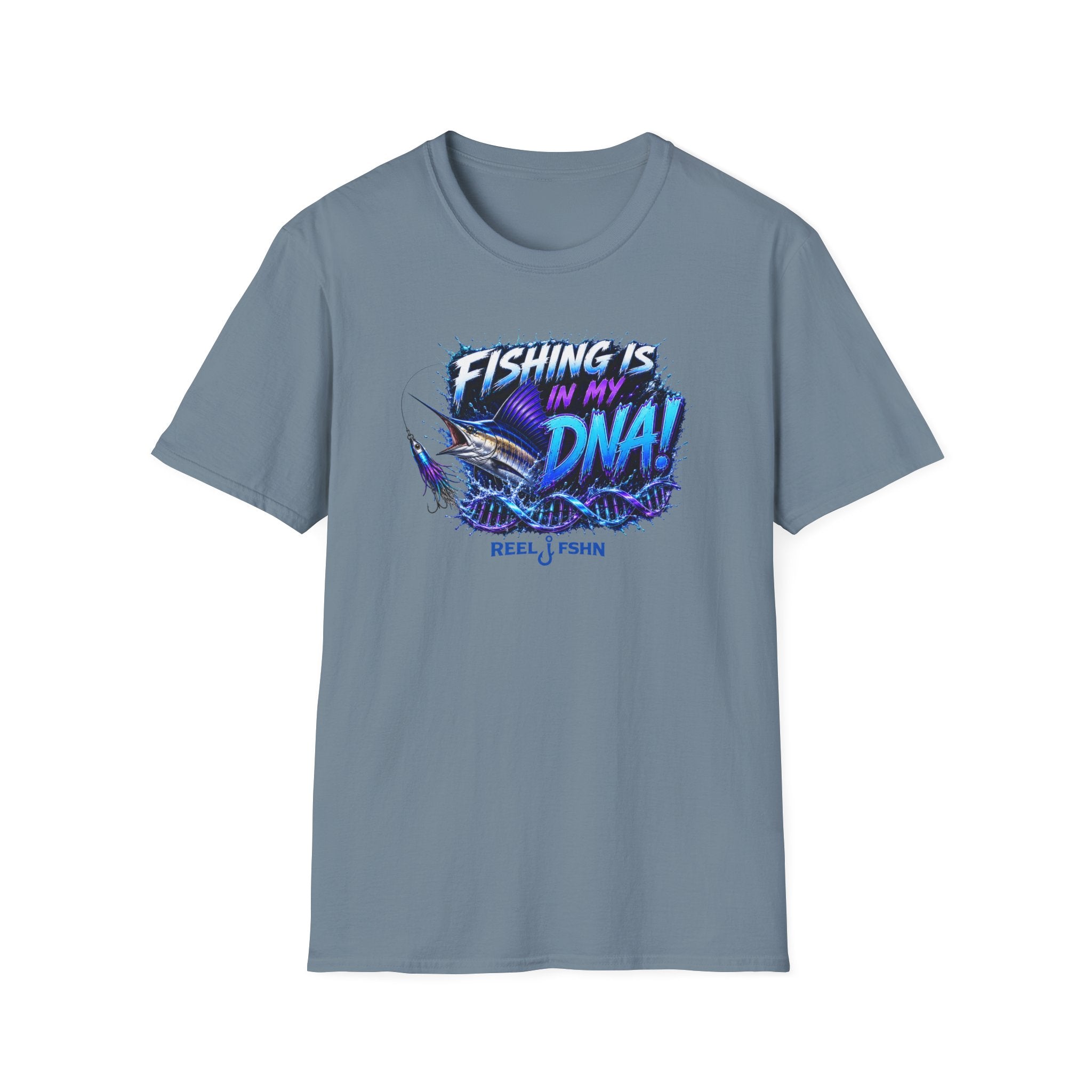 Fishing Is In My DNA with Marlin T-Shirt