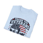 Thank You Veterans For Your Sacrifice T-Shirt