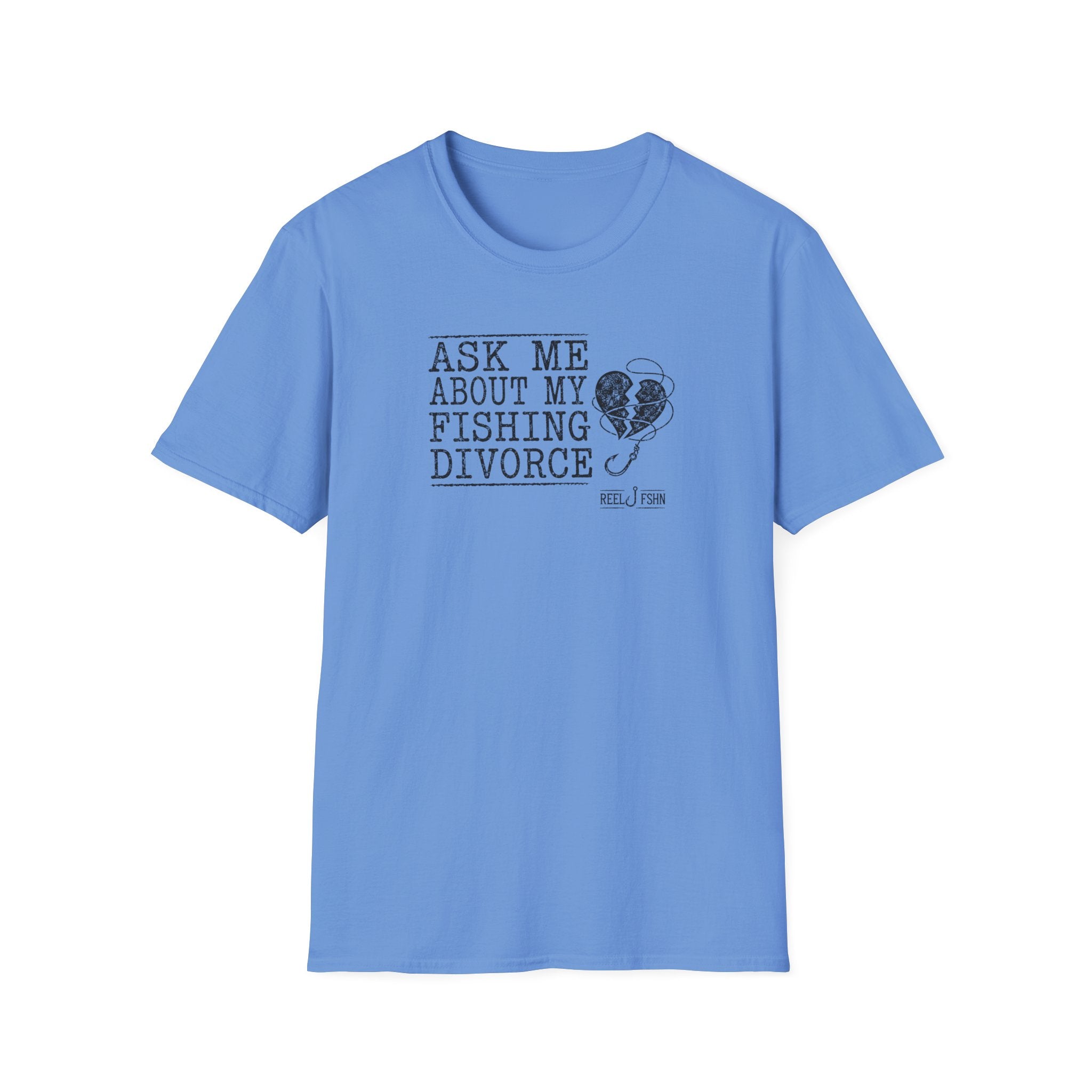 Ask Me About My Fishing Divorce T-Shirt