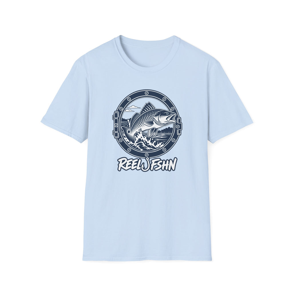 Porthole with Redfish T-Shirt