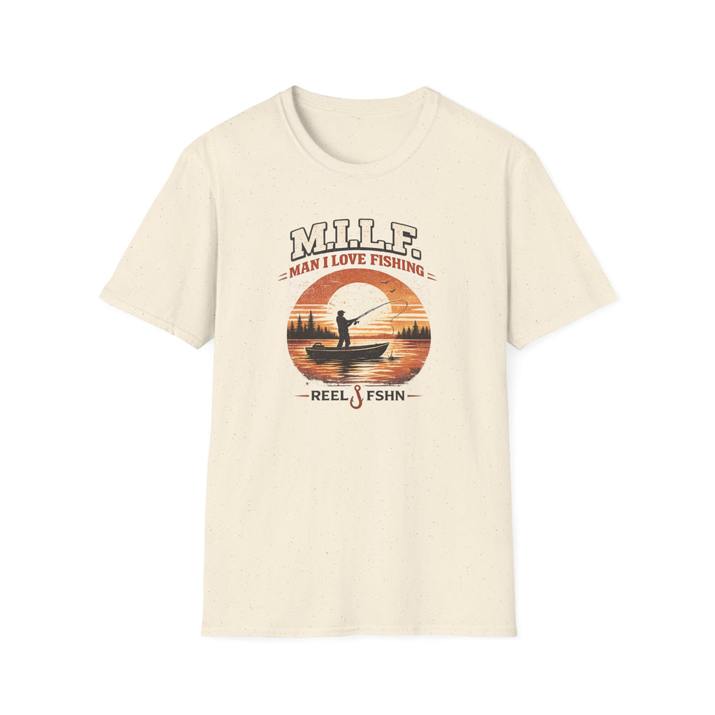 M. I. L. F. Man I Love Fishing T-Shirt