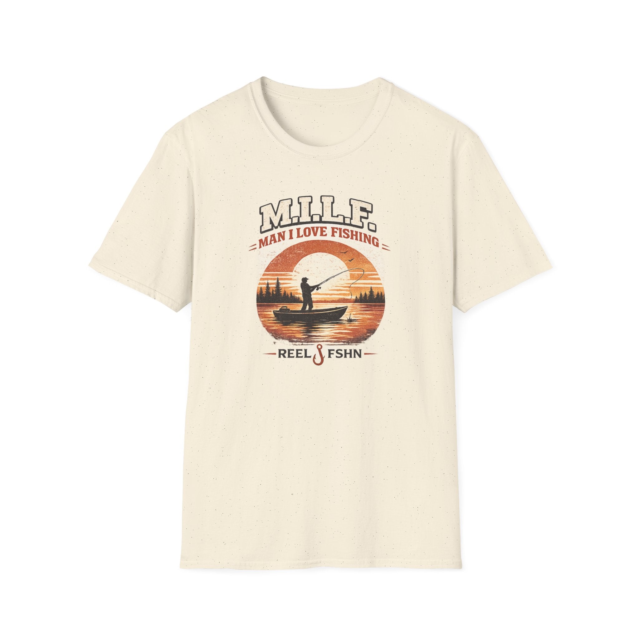 M. I. L. F. Man I Love Fishing T-Shirt