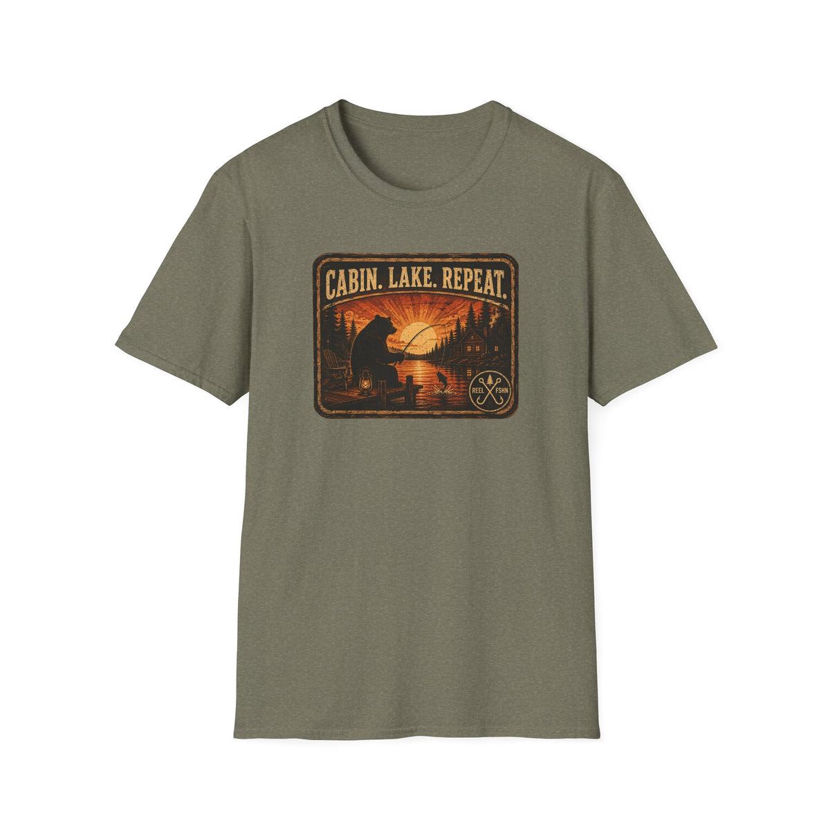 Cabin Lake Repeat T-Shirt