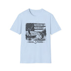 Passion For Fishing Black Print T-Shirt