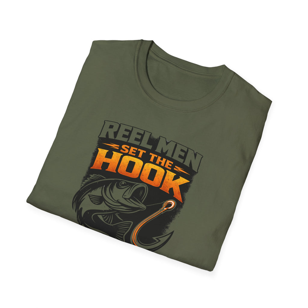 Reel Men Set The Hook T-Shirt