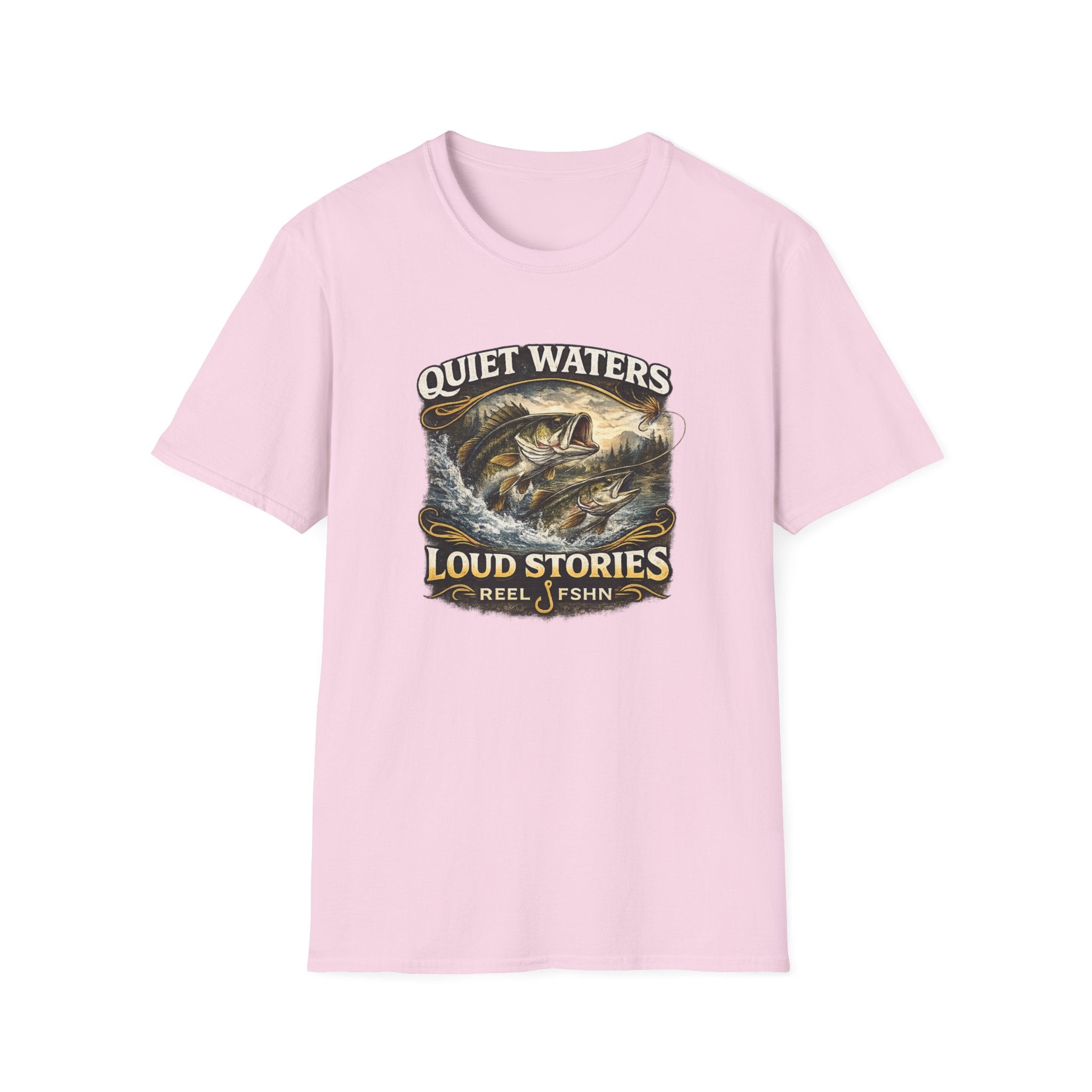 Quiet Waters Loud Stories T-Shirt