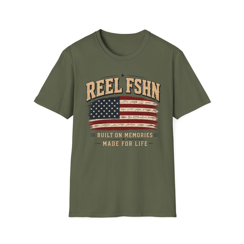 REEL FSHN Built On Memories Made For Life T-Shirt