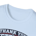 Thank You Veterans For Your Service T-Shirt