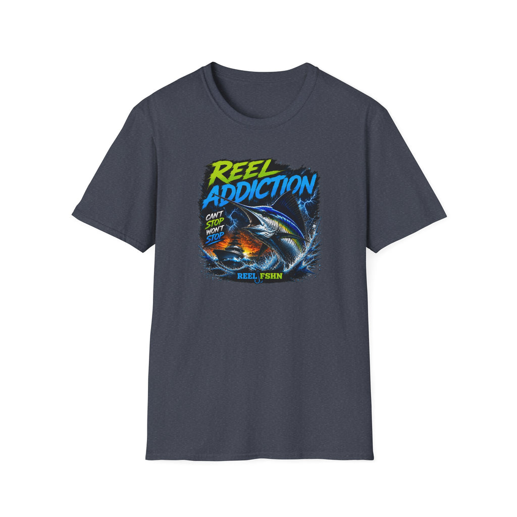 REEL Addiction Can't Stop Won't Stop T-Shirt