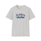 Striped Seafoam Bass T-Shirt