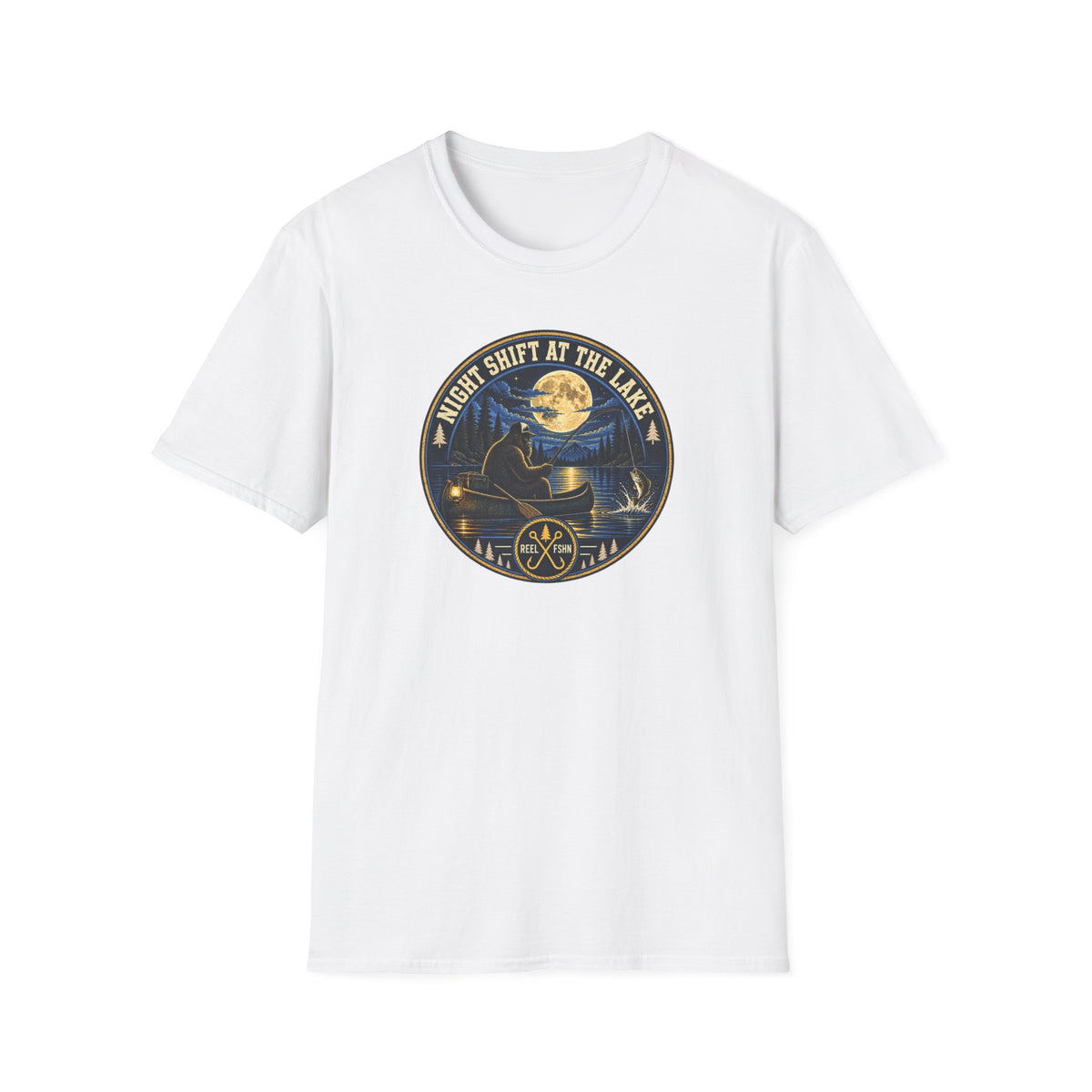 Night Shift At The Lake T-Shirt