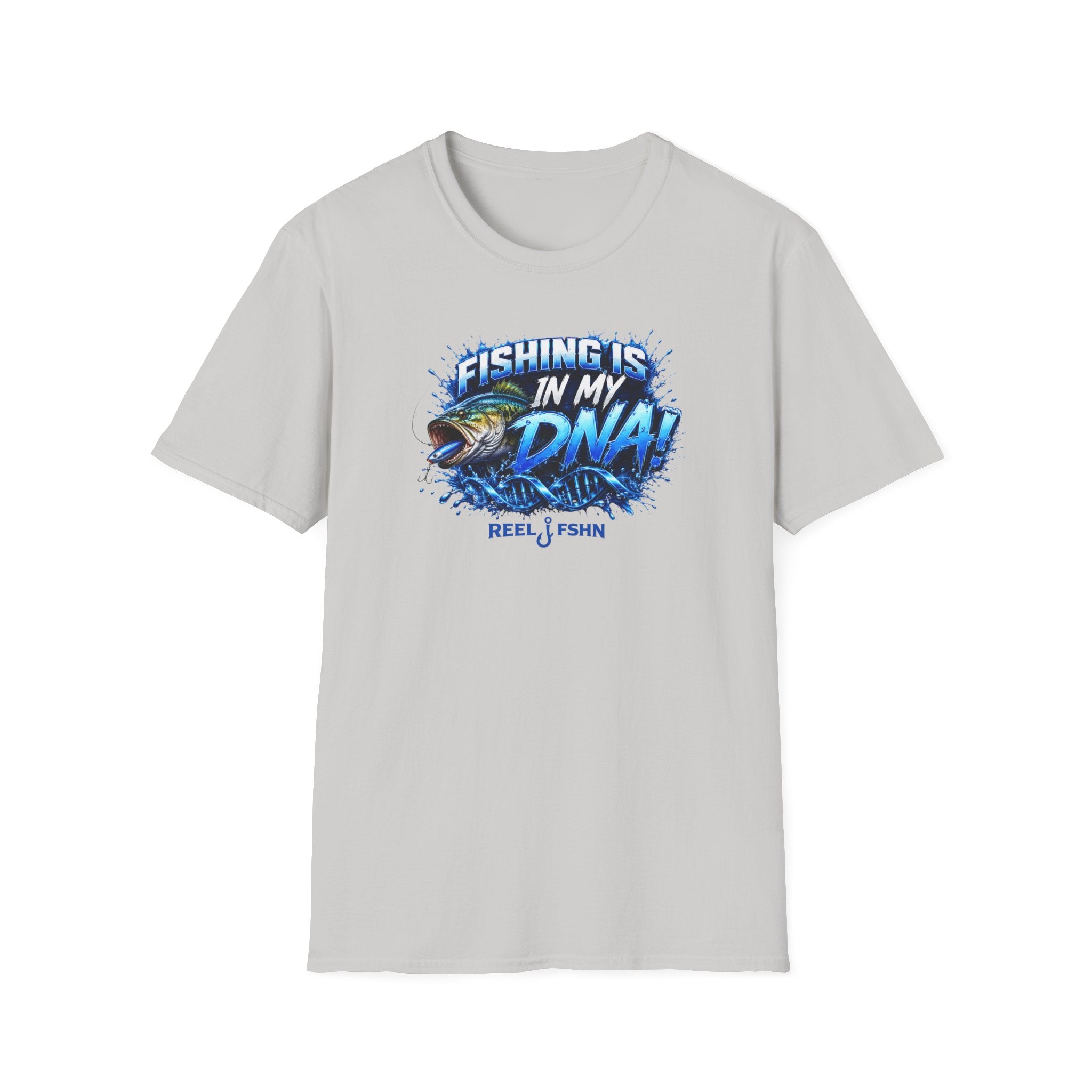 Fishing Is In My DNA with Bass T-Shirt