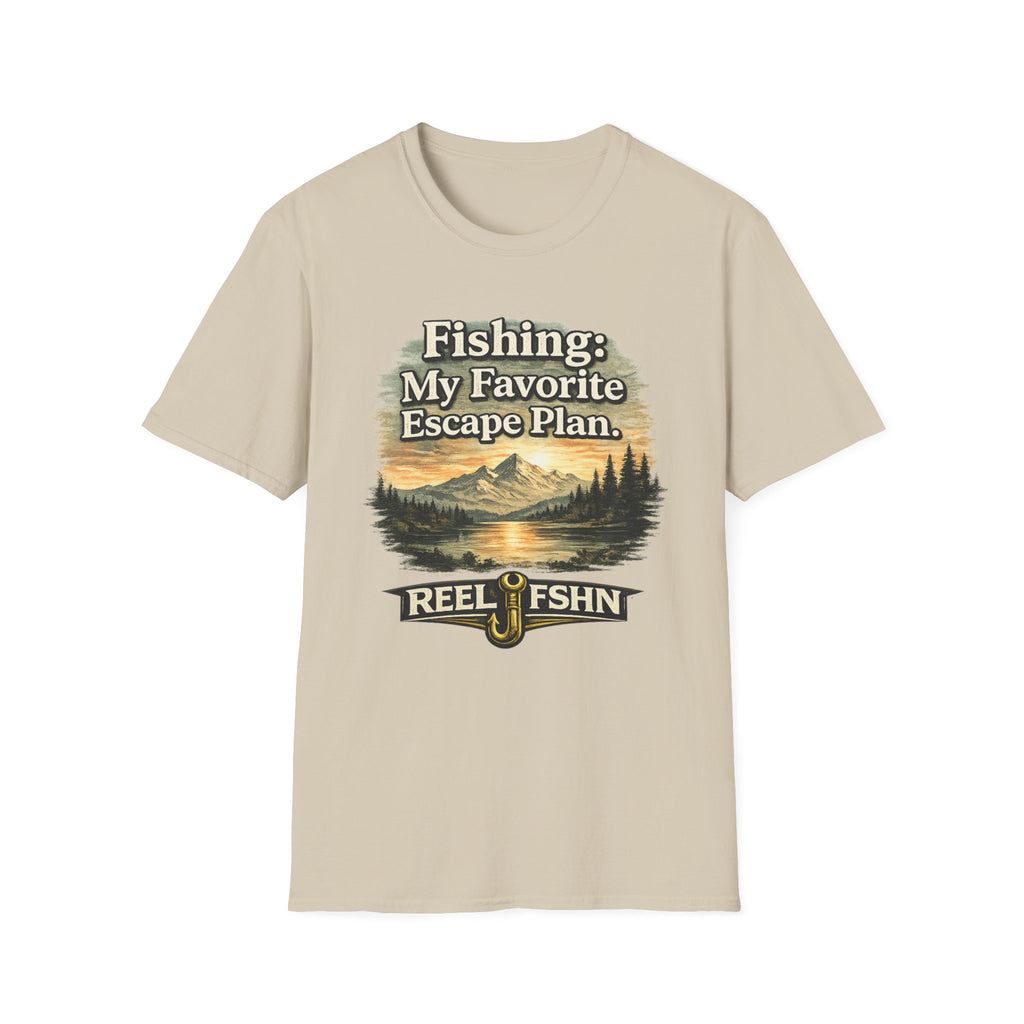 Fishing: My Favorite Escape Plan T-Shirt