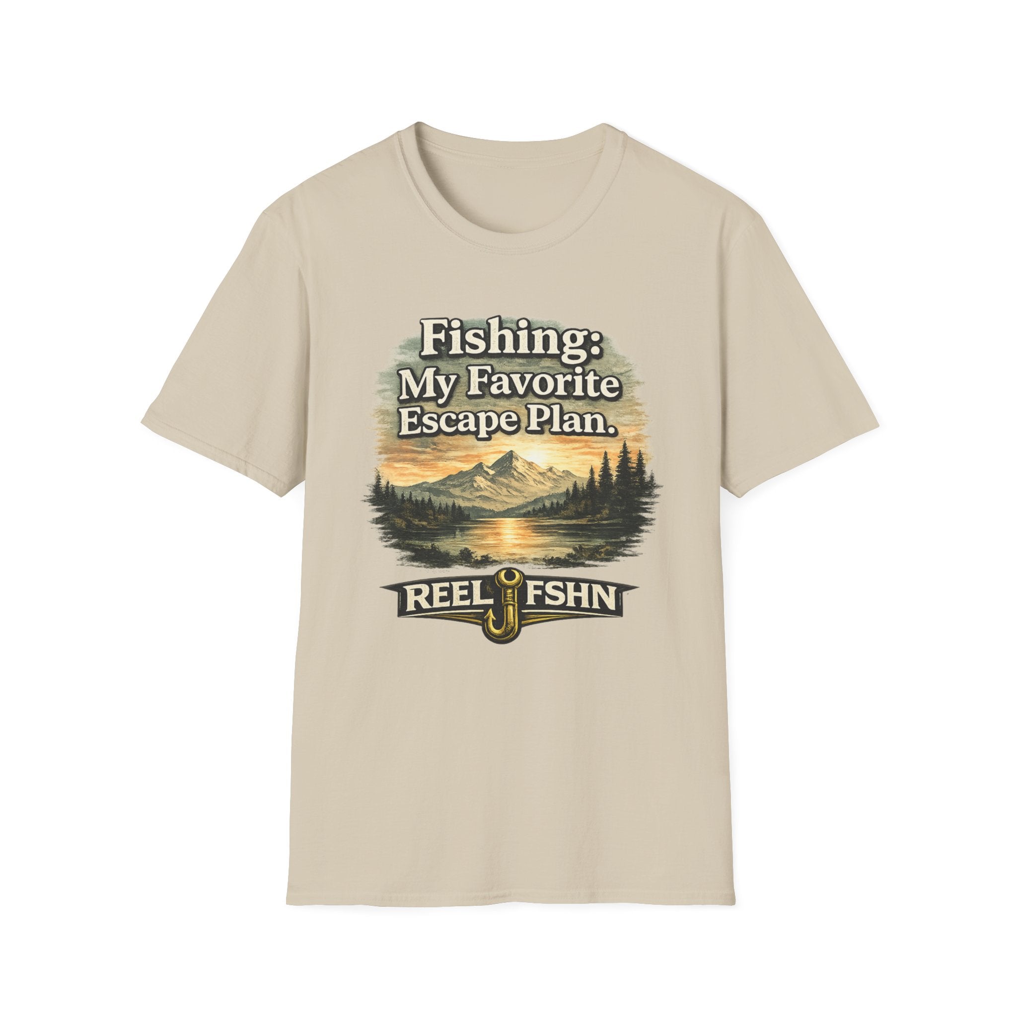 Fishing: My Favorite Escape Plan T-Shirt