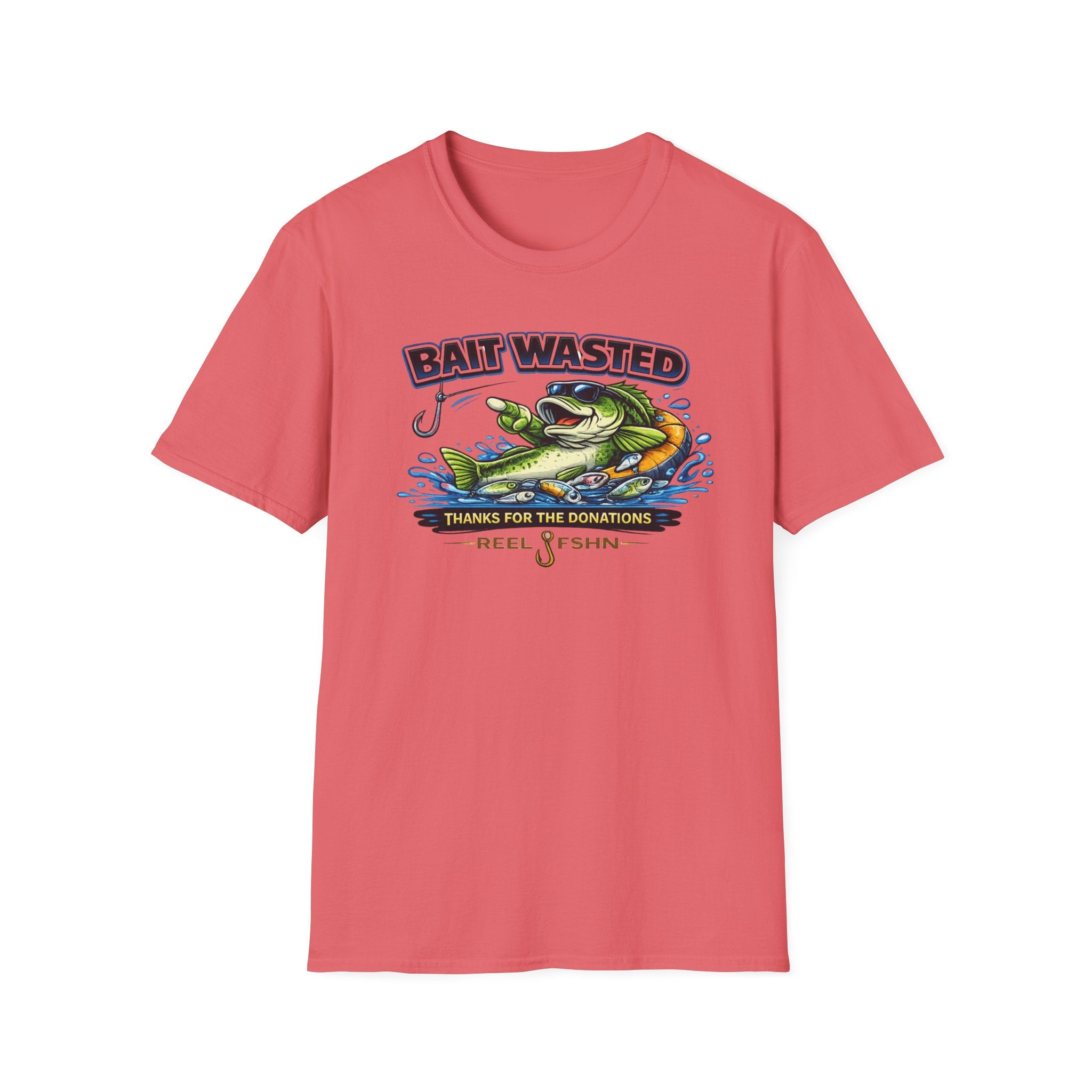 Bait Wasted Thanks For The Donations T-Shirt