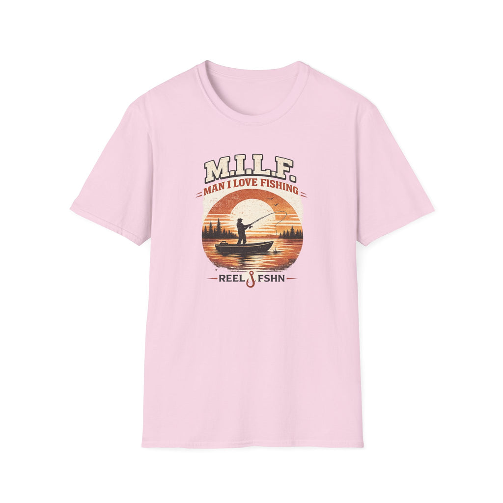 M. I. L. F. Man I Love Fishing T-Shirt