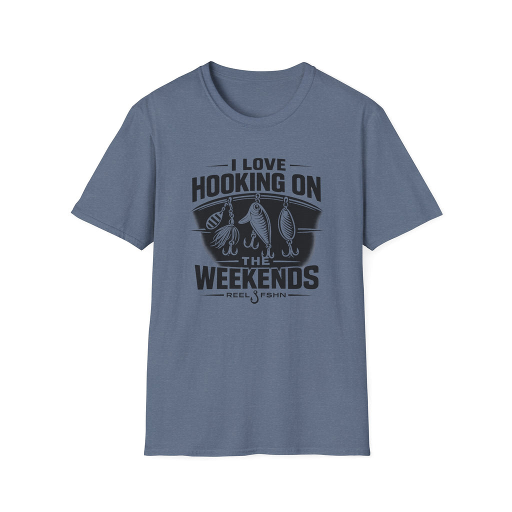 I love Hooking On The Weekends  T-Shirt