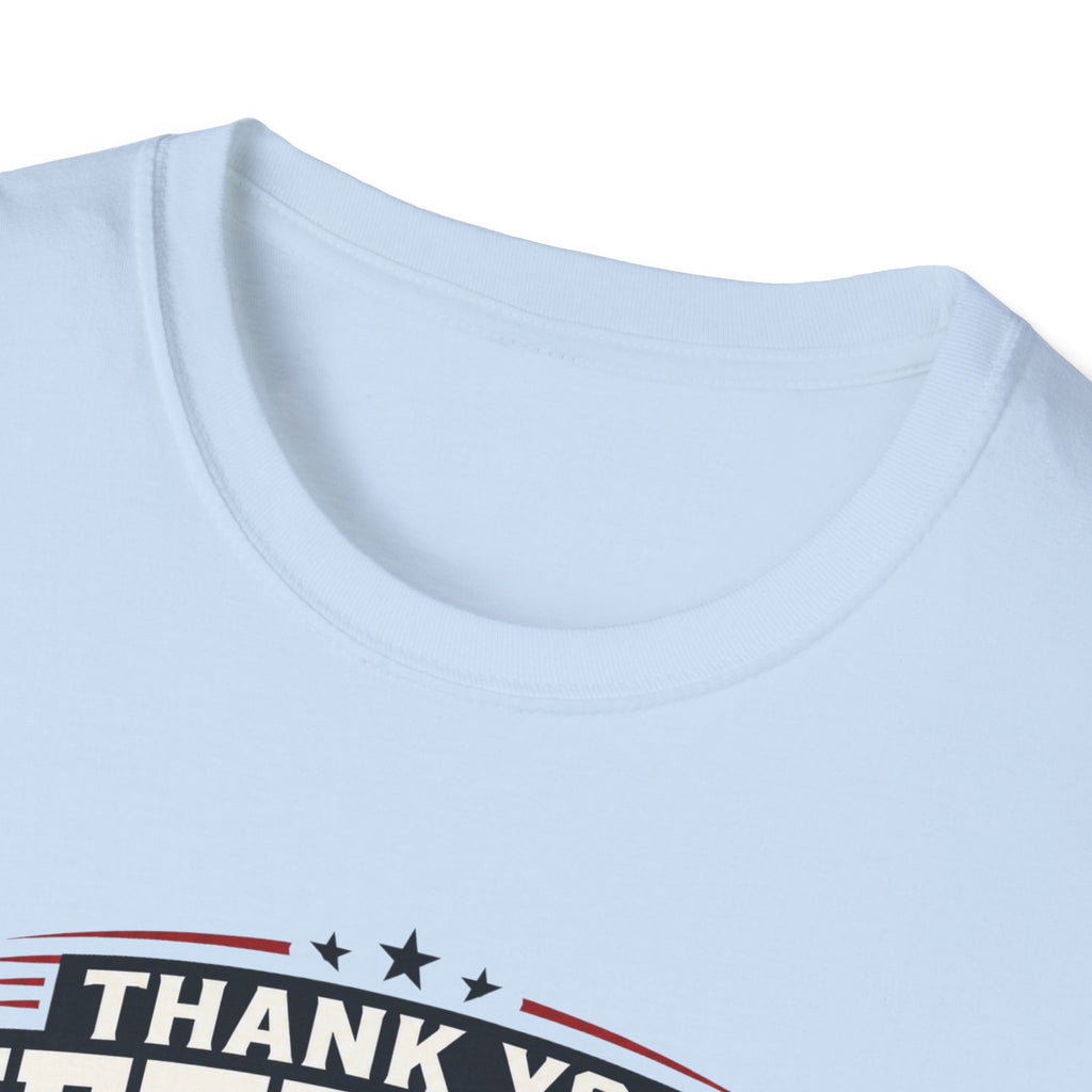 Thank You Veterans Honoring All Who Served T-Shirt