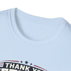Thank You Veterans Honoring All Who Served T-Shirt