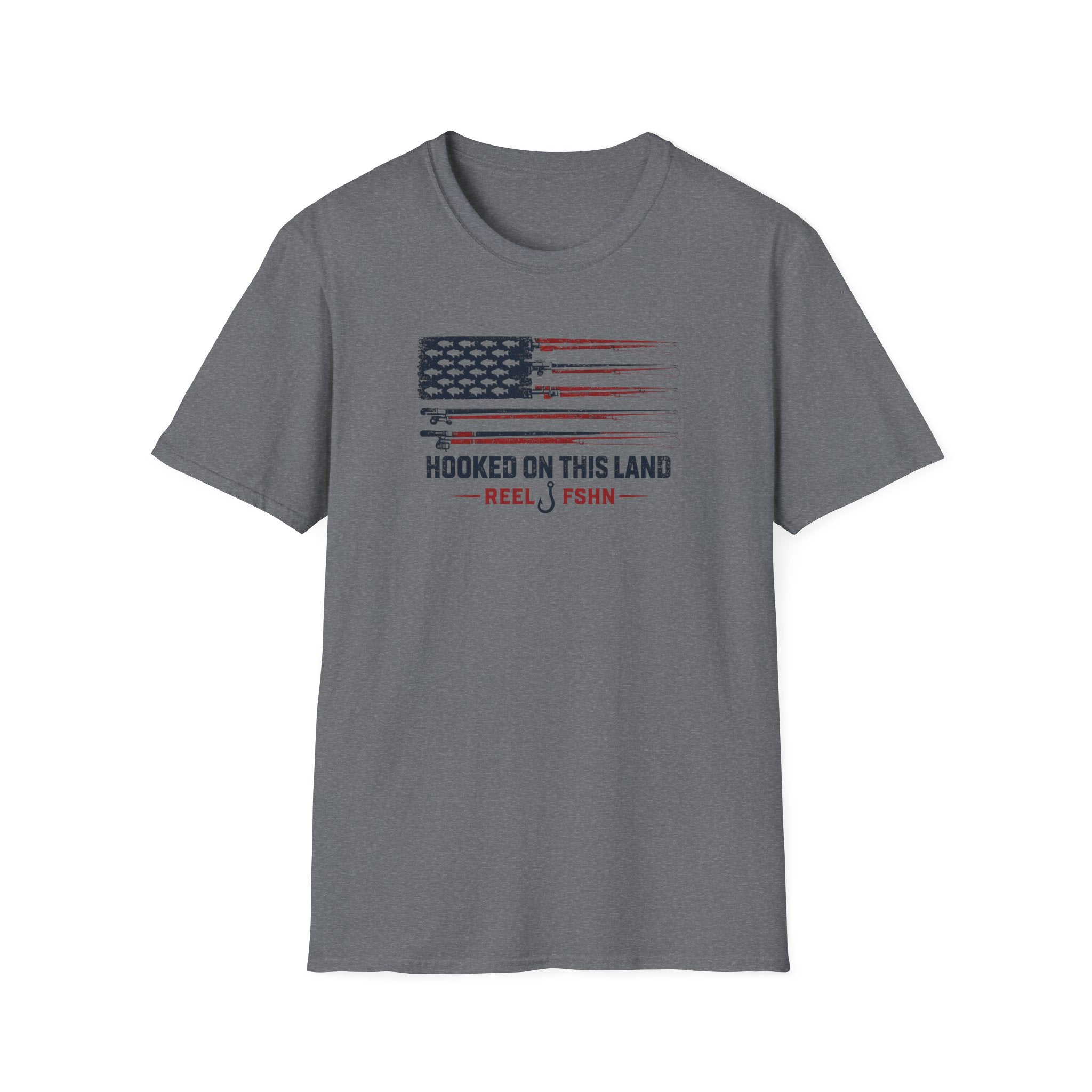 Hooked On This Land  T-Shirt