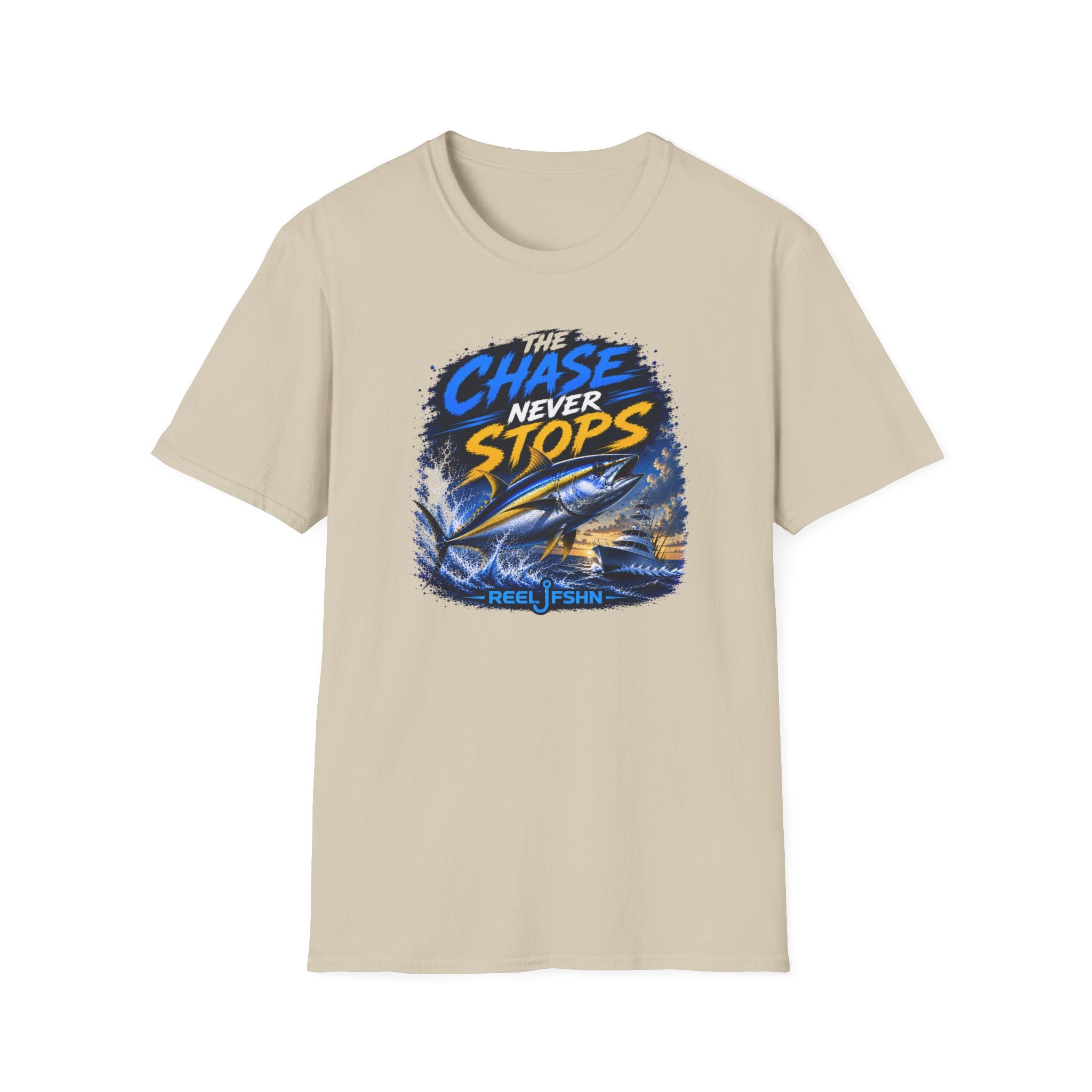The Chase Never Stops T-Shirt
