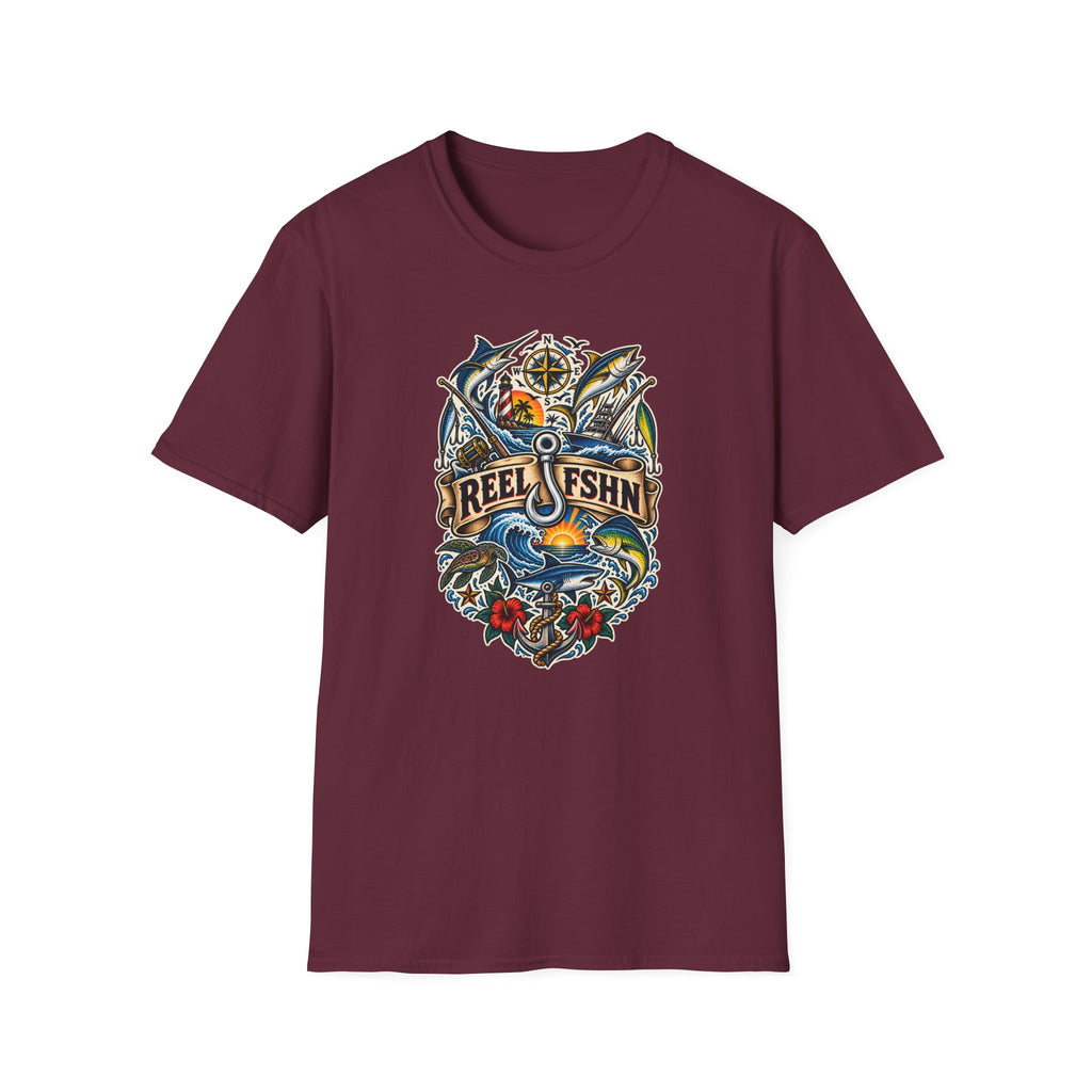 Tide Chart Tatoo T-Shirt