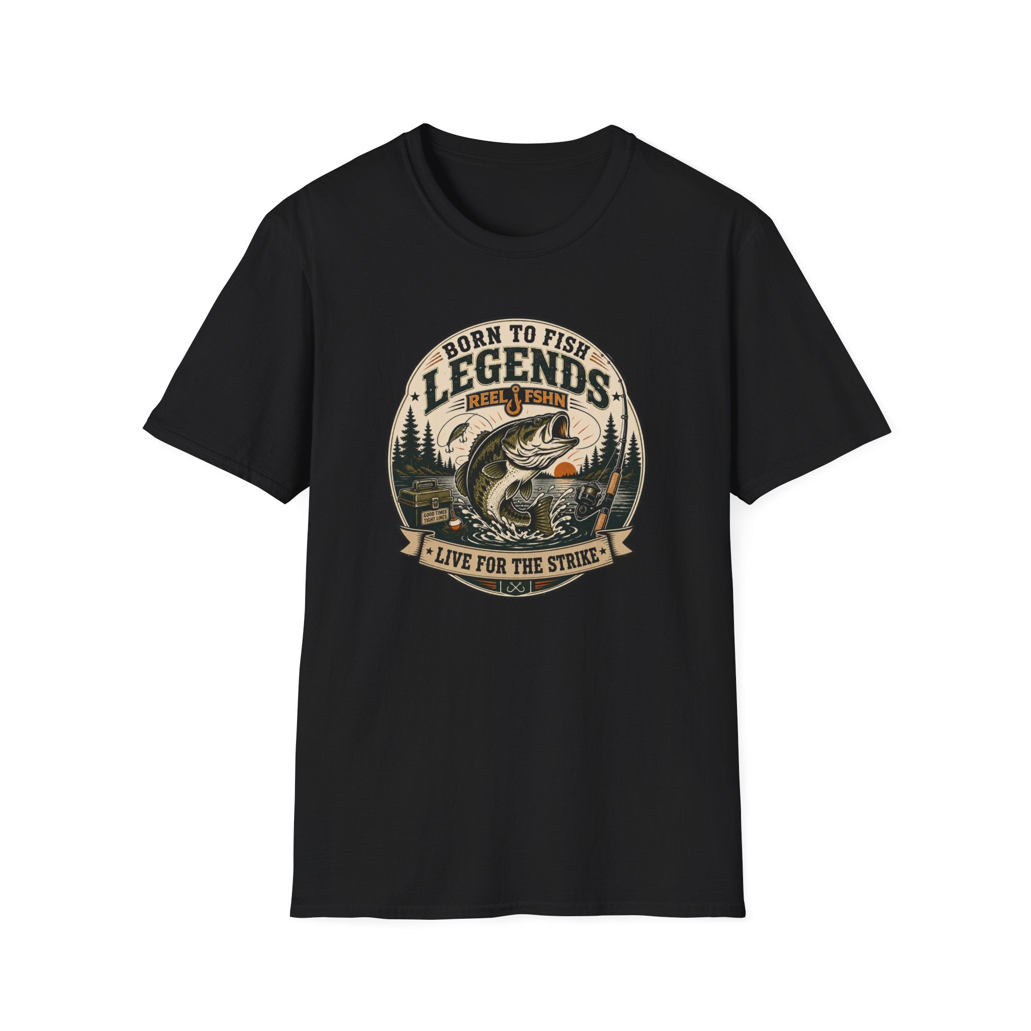 Born To Fish Legends T-Shirt