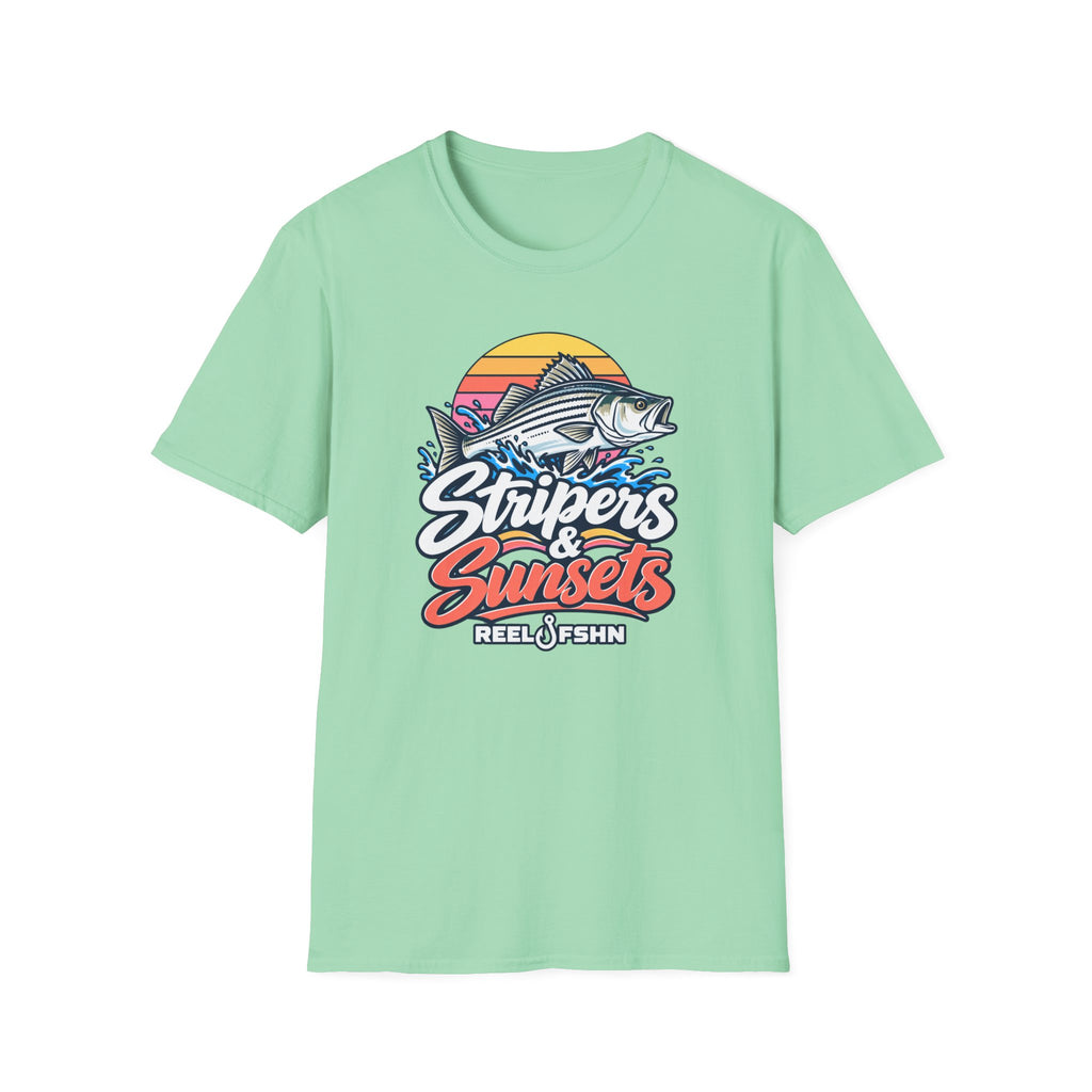 Stripers & Sunsets T-Shirt