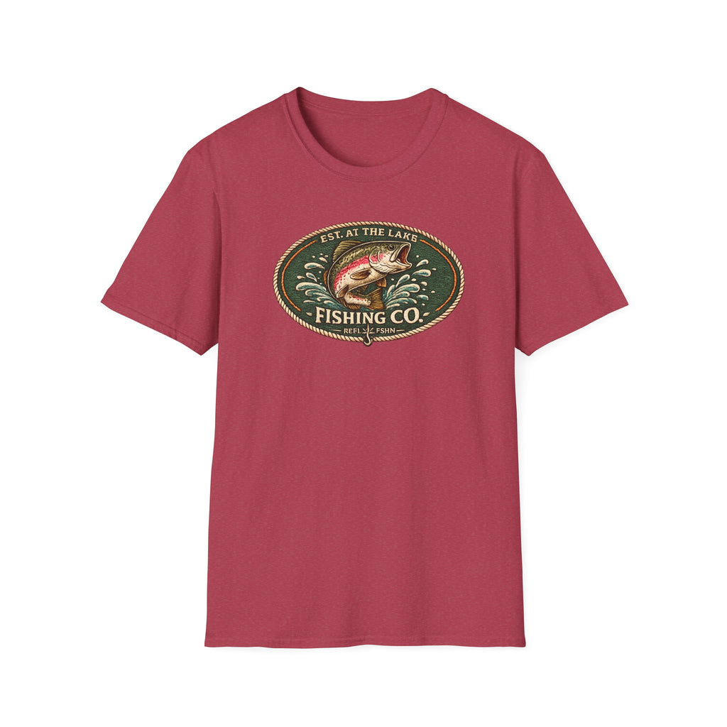 Est. At The Lake Fishing Co. T-Shirt