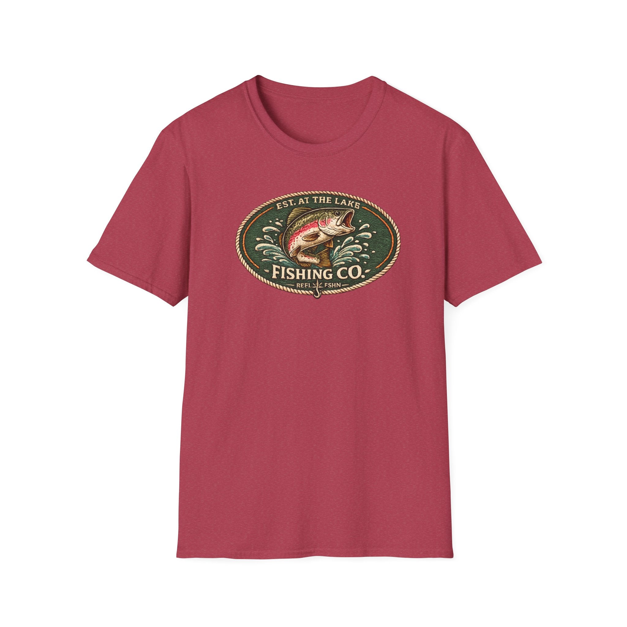 Est. At The Lake Fishing Co. T-Shirt
