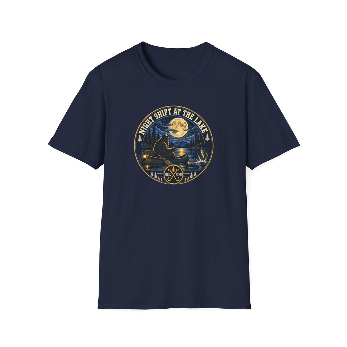 Night Shift At The Lake T-Shirt