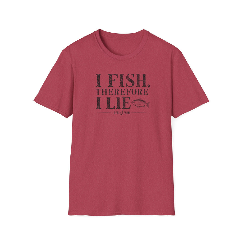 I Fish Therefore I Lie T-Shirt