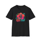 Hibiscus Hook Badge T-Shirt