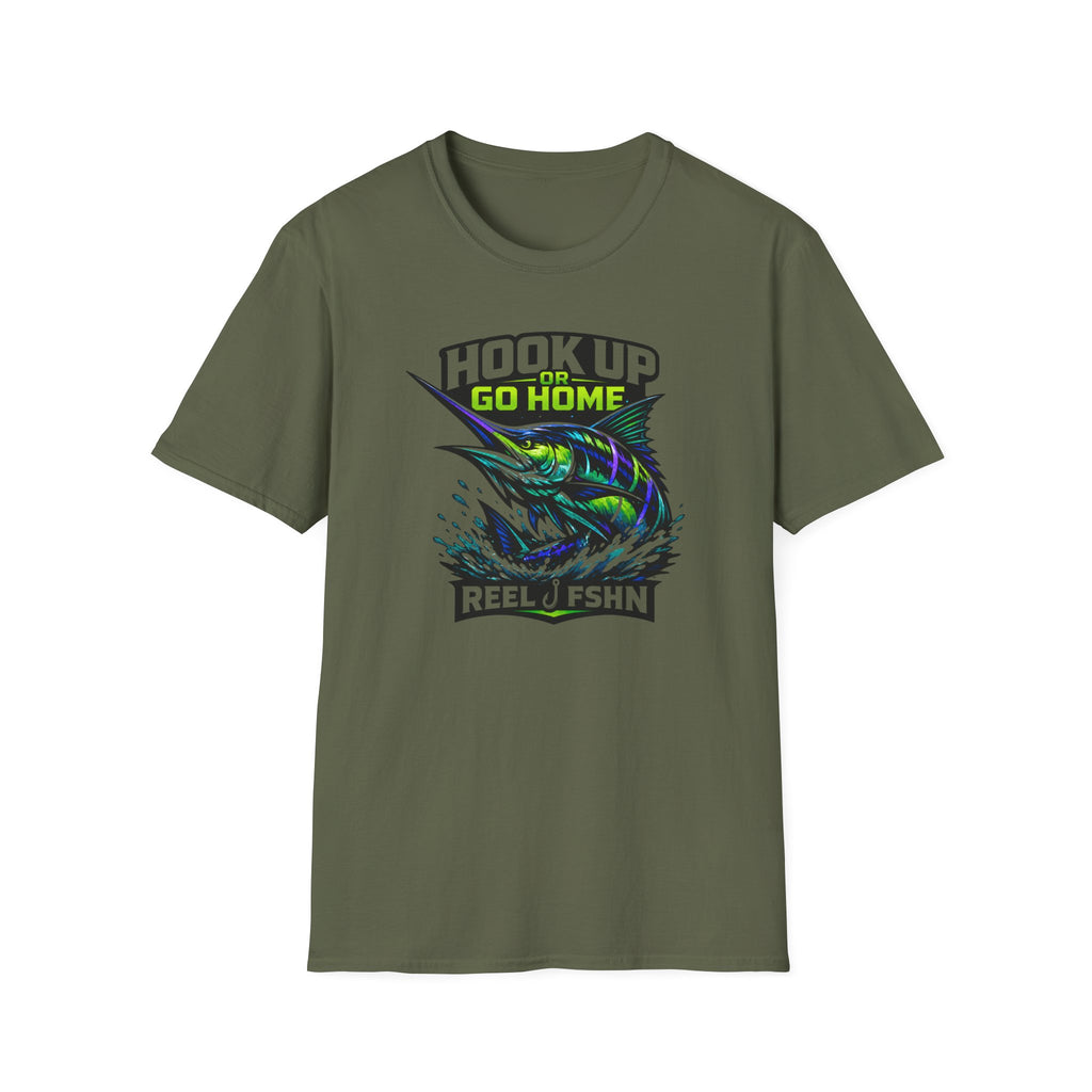 Hook Up Or Go Home Marlin T-Shirt