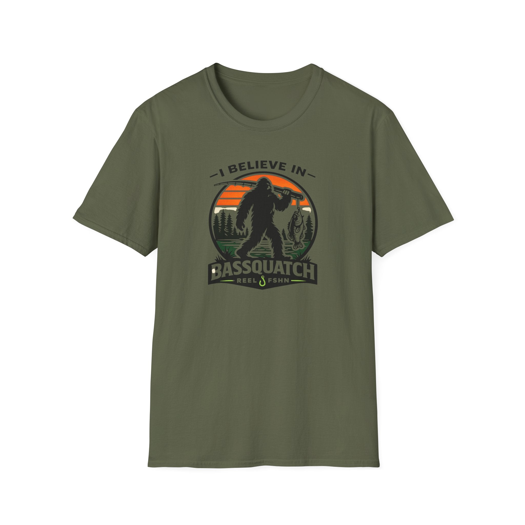 I Believe In Bassquatch T-Shirt