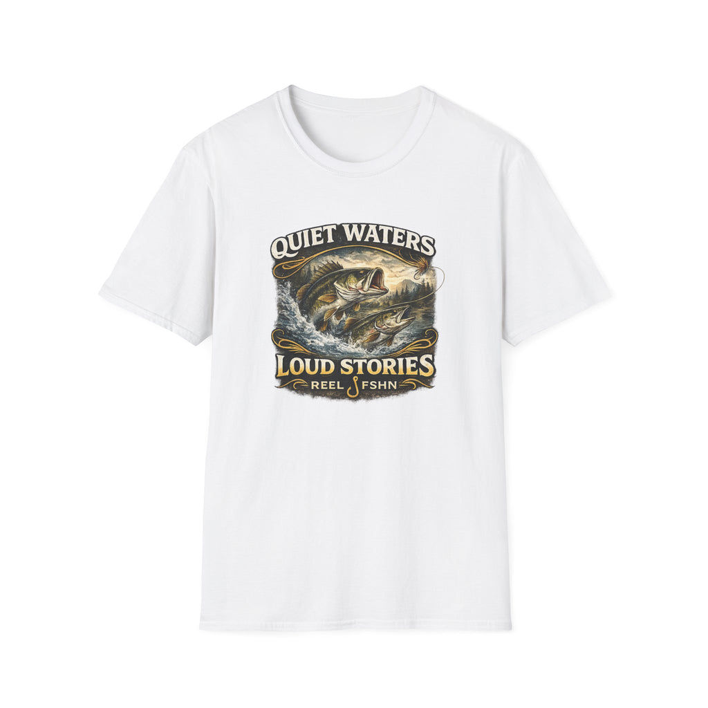 Quiet Waters Loud Stories T-Shirt