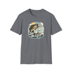 Bass Graphic with Boat T-Shirt