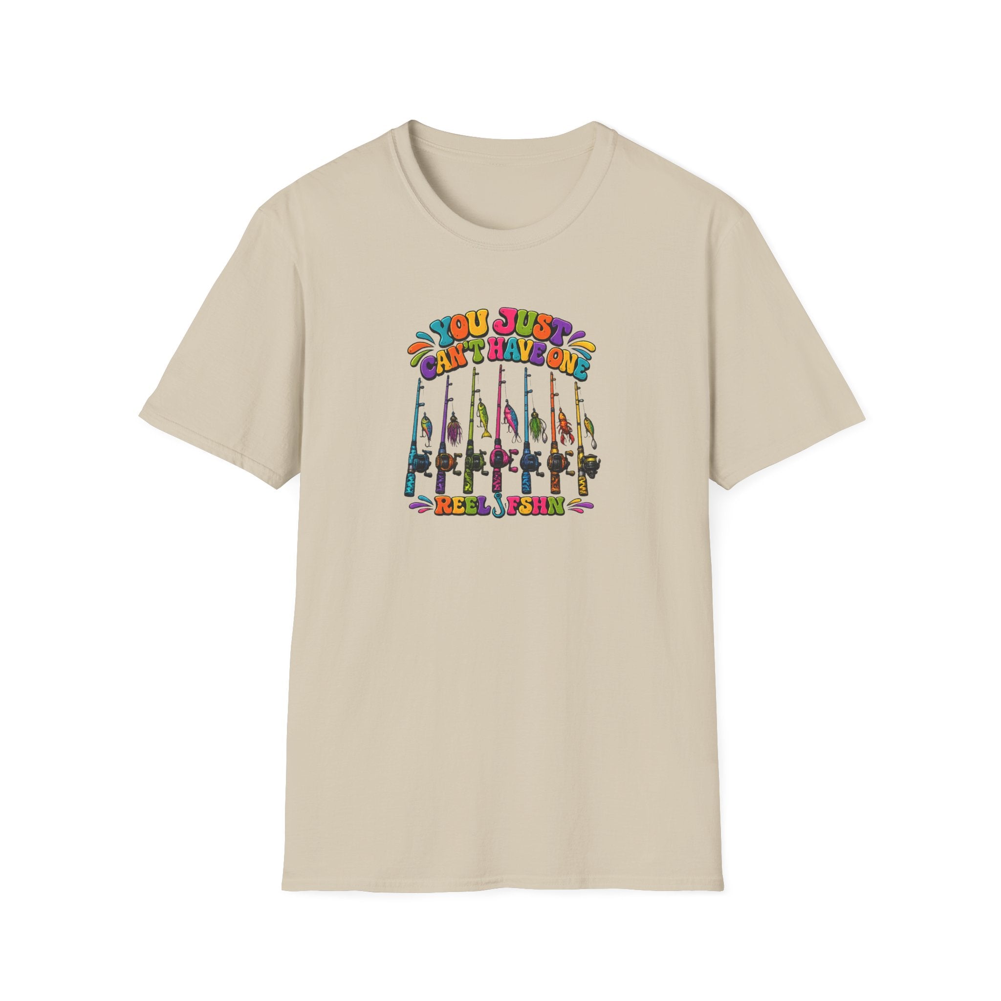 You Just Can't Have One Funky Print T-Shirt