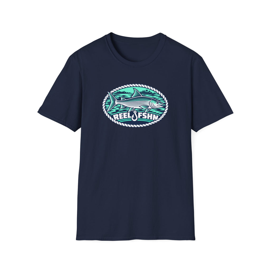 Bonefish Navy & Seafoam T-Shirt