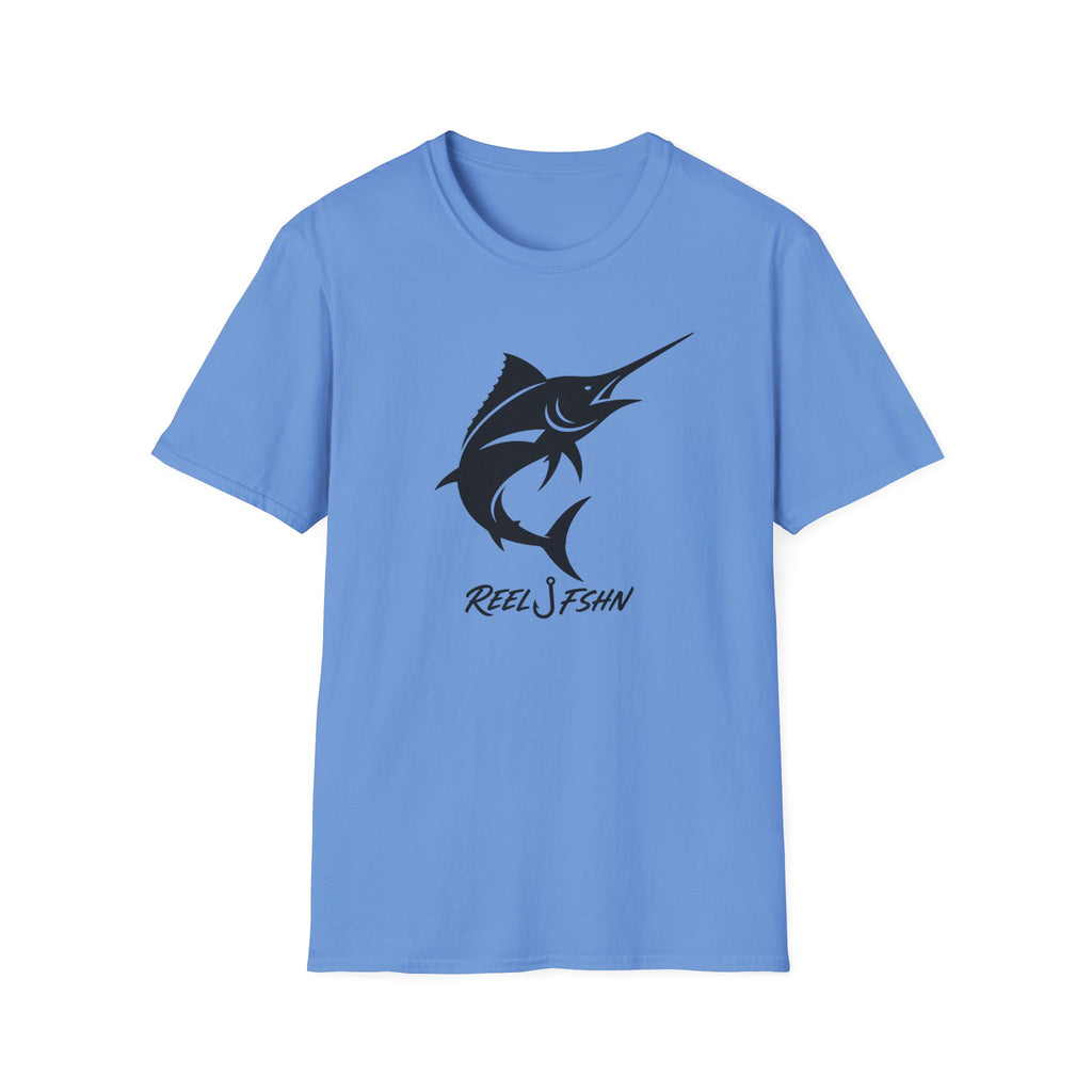 Marlin with REEL FSHN Logo T-Shirt
