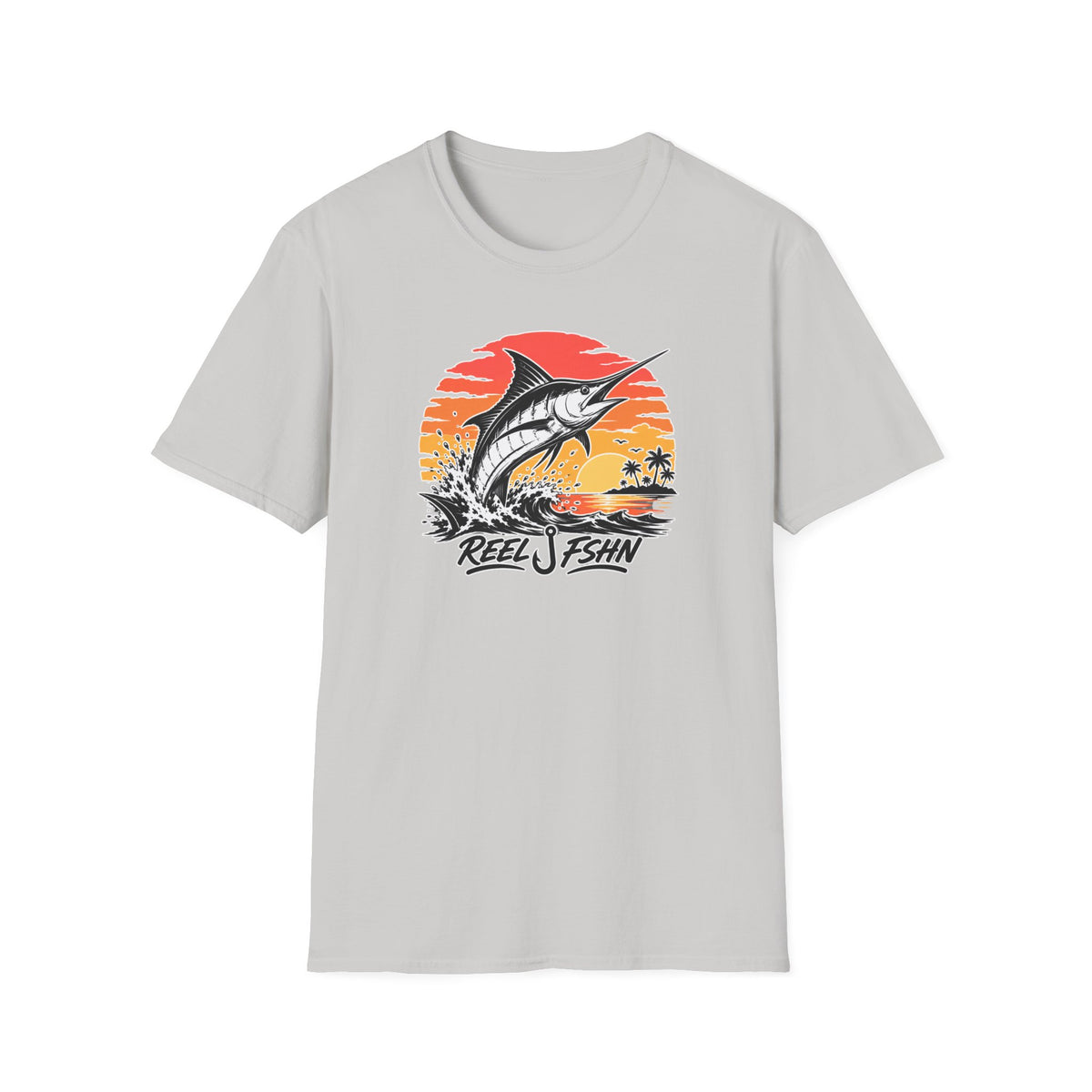 Sunset Marlin Run T-Shirt